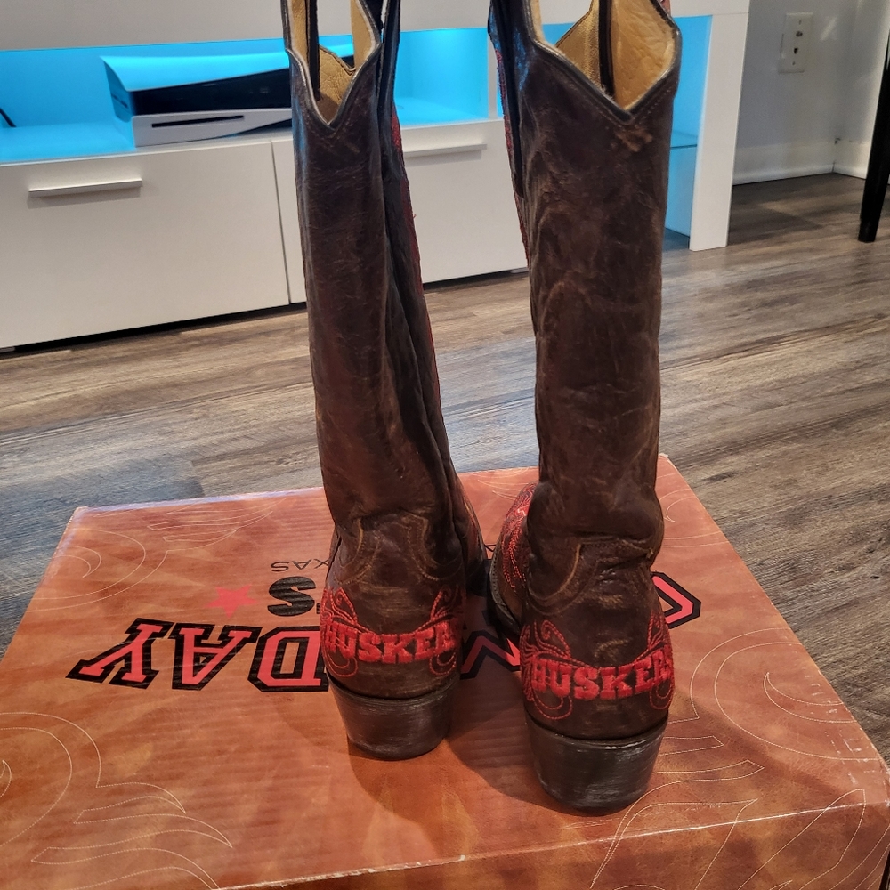 Gameday Boots Women's Boot Ladies 13 Inch University ofNebraska - Picture 3 of 9